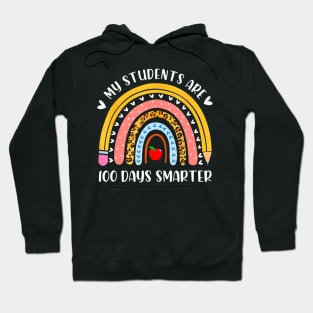 My Students Are 100 Days Smarter 100Th Day Of School Teacher Hoodie